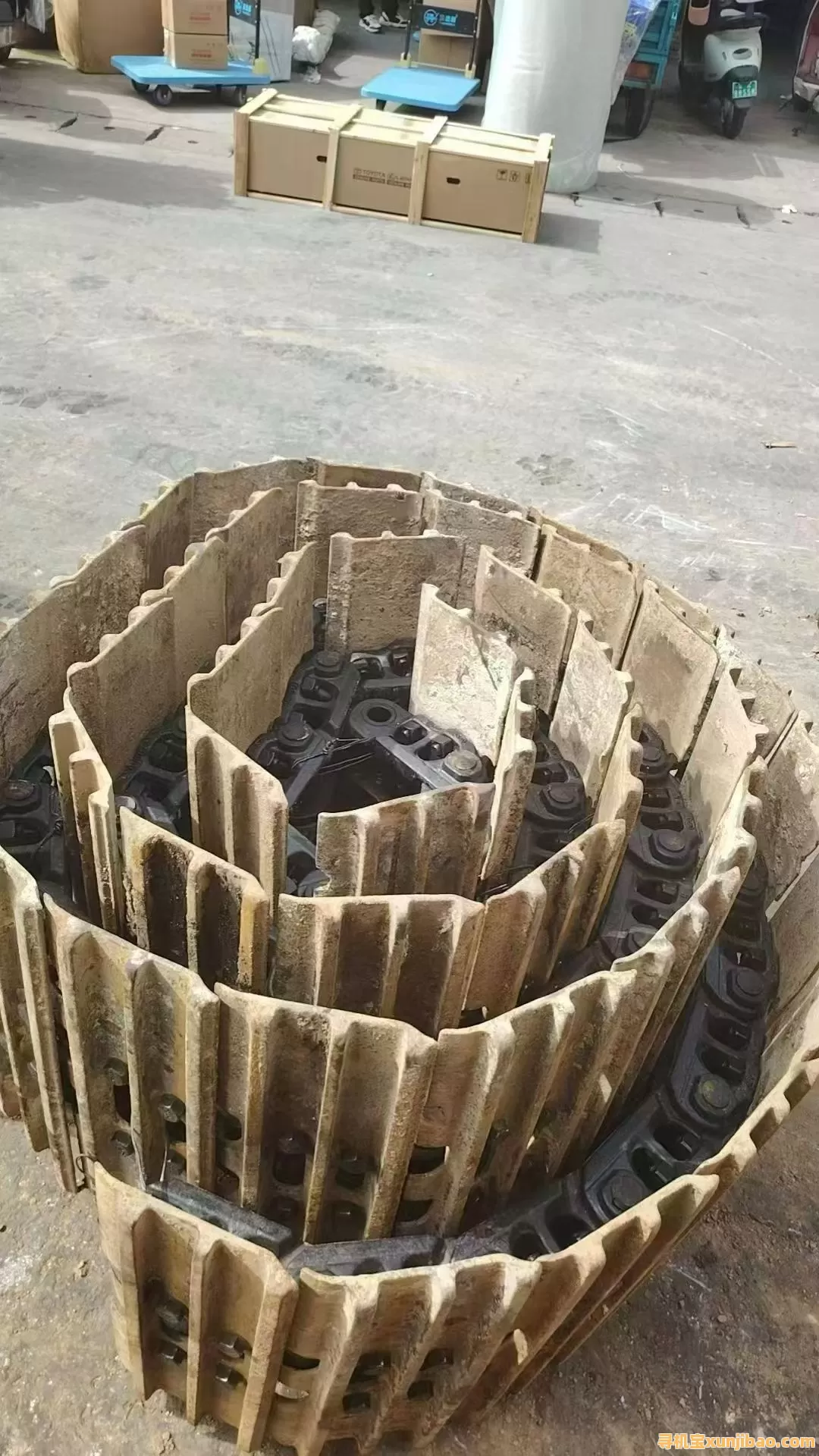 履带总成现货实拍