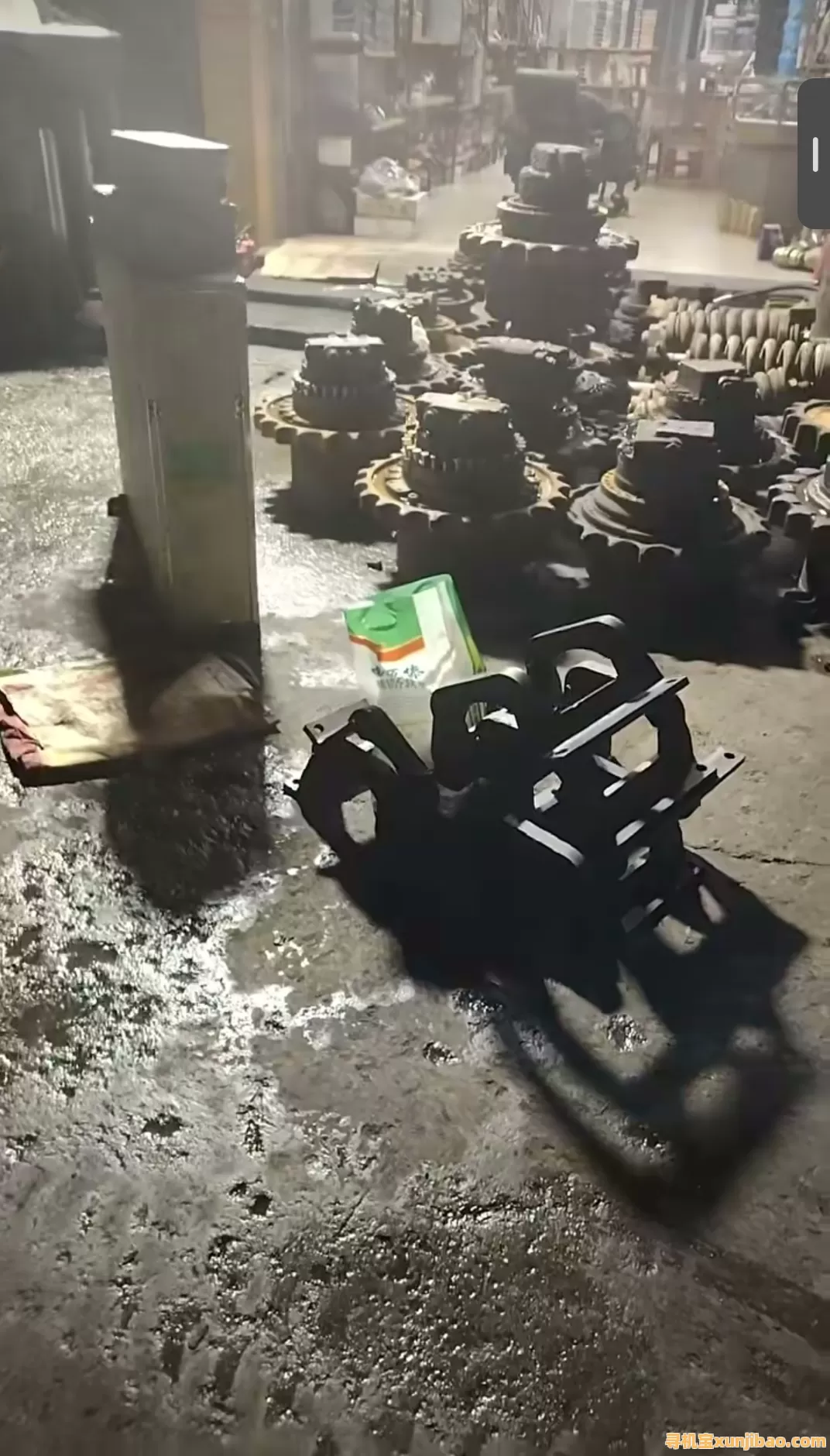 驱动齿与行走架库存实拍